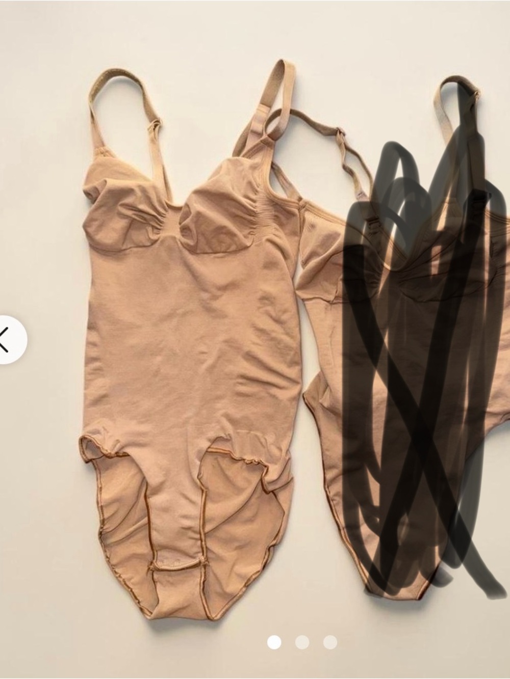 SKIMS Nude Shapewear Bodysuit - Beige